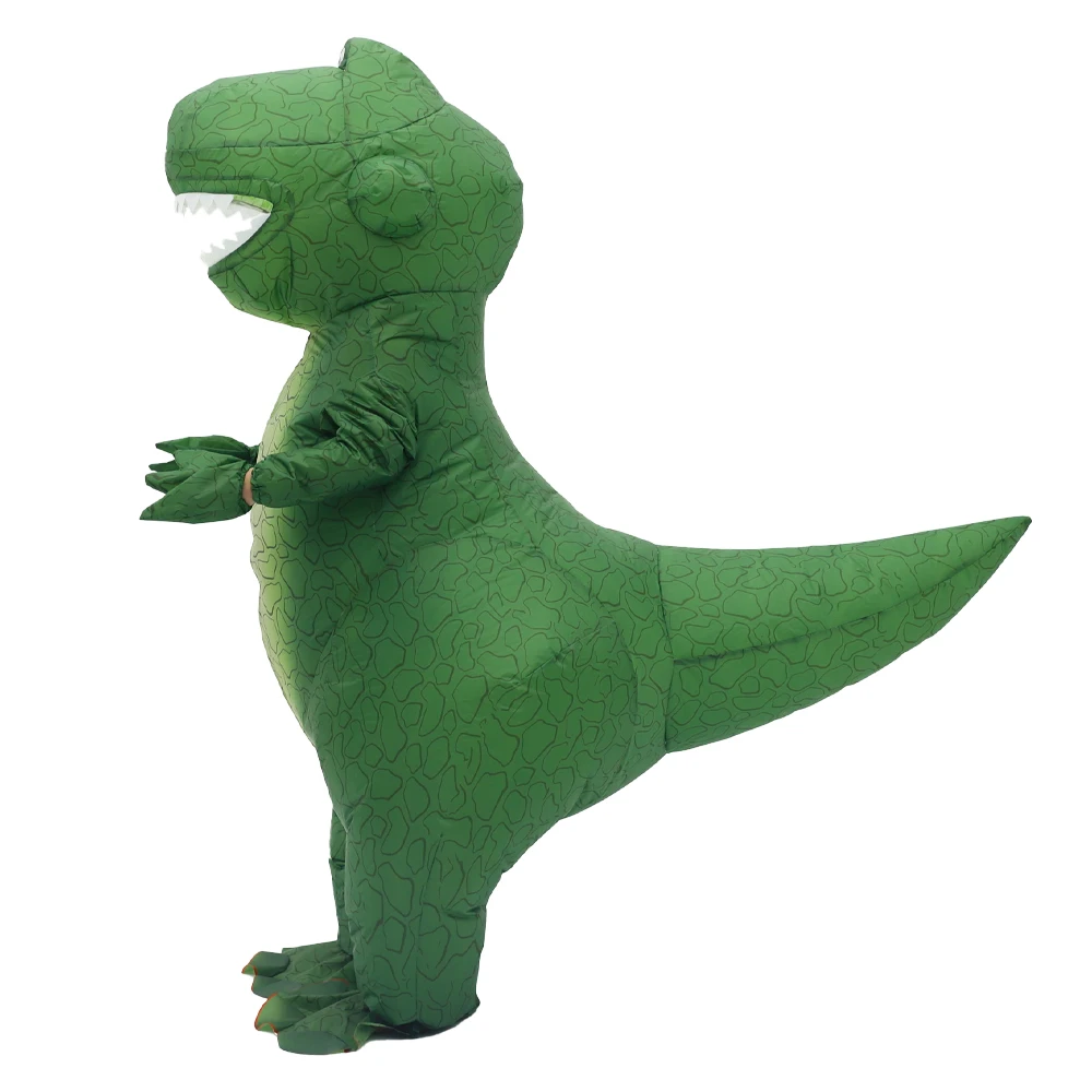 Green Dinosaur Inflatable Cost - Inflatable Dinosaur Costume Adult review and price