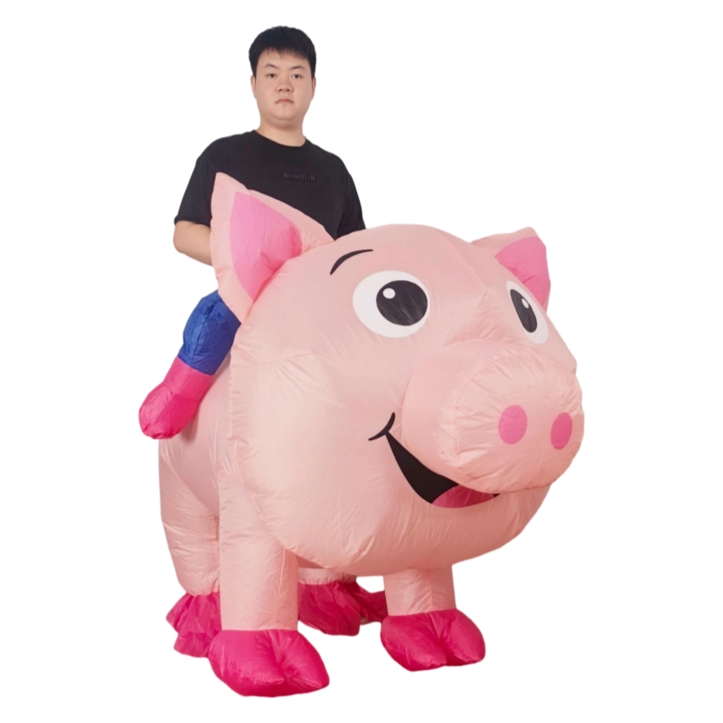 Pig Riding Standing Pig Inflat - Costumes review and price