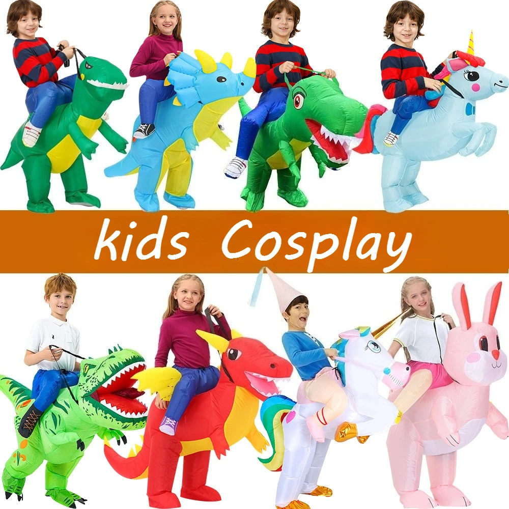 New Hot Sale Funny Child Adult - Inflatable Dinosaur Costume Adult review and price