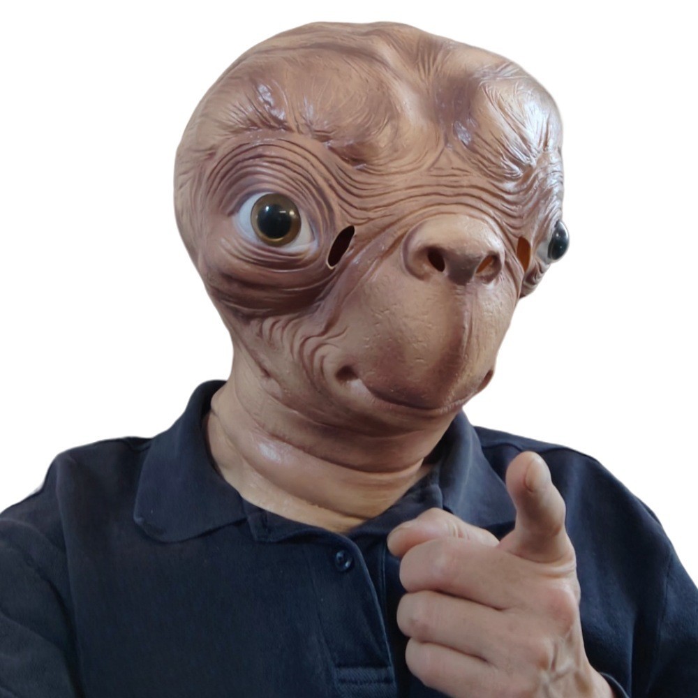 Realistic ET Alien Latex Mask  - Latex Alien Mask Realistic review and price