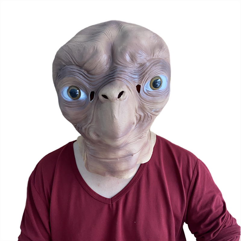 Realistic ET Alien Latex Mask  - Latex Alien Mask Realistic review and price