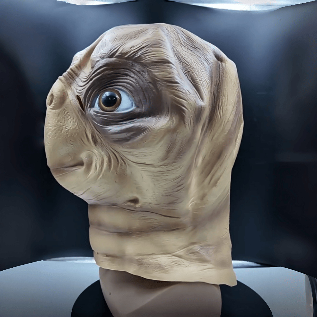 Realistic ET Alien Latex Mask  - Latex Alien Mask Realistic review and price