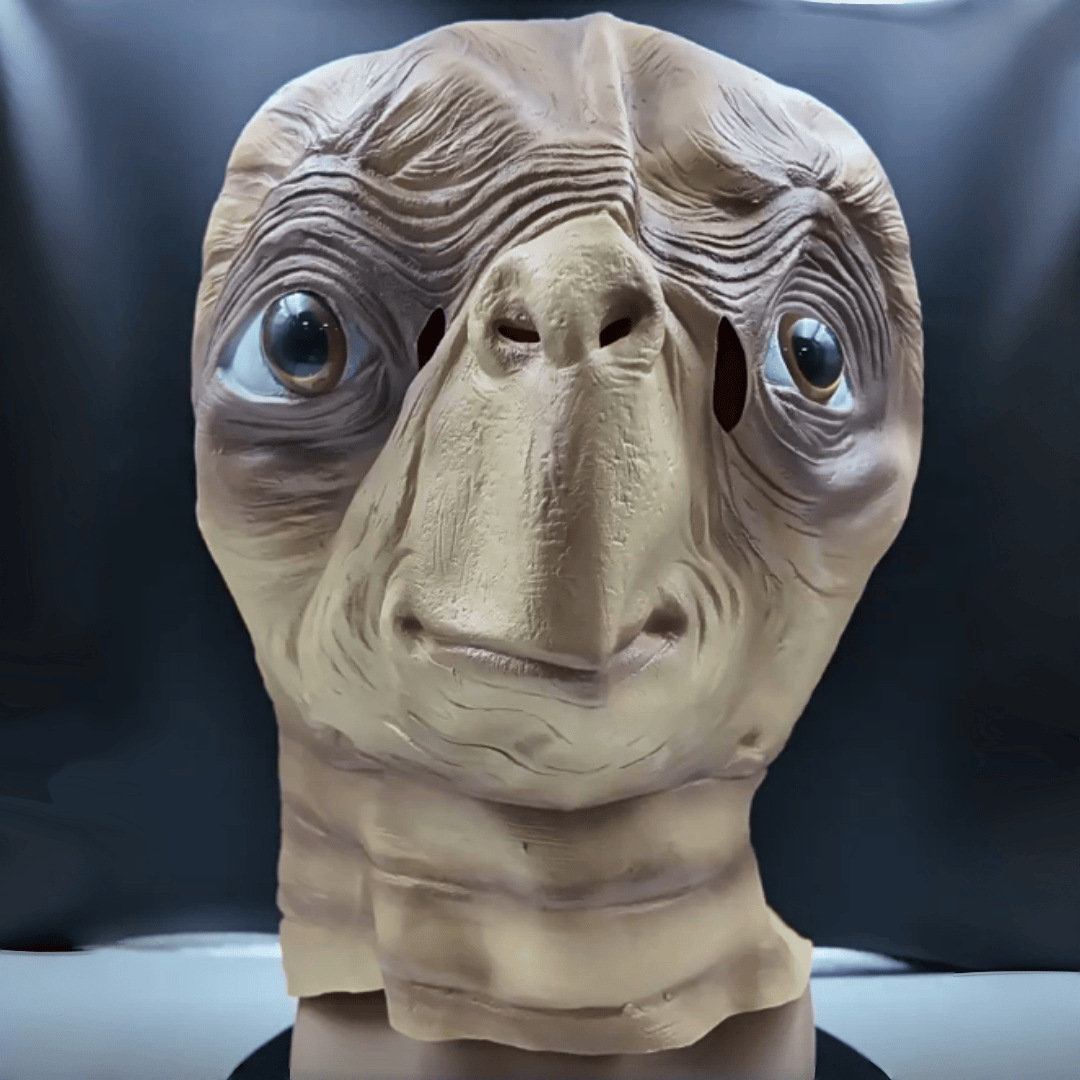 Realistic ET Alien Latex Mask  - Latex Alien Mask Realistic review and price