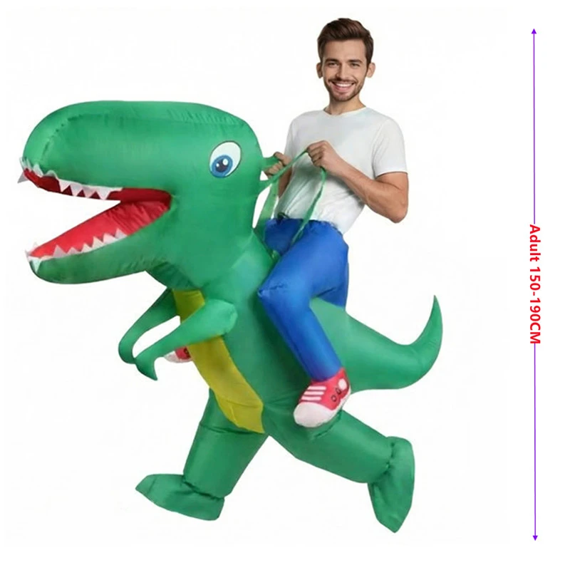 Adult Inflatable Ride on T-Rex - Inflatable Dinosaur Costume Adult review and price