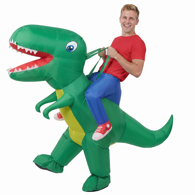 Adult Inflatable Ride on T-Rex - Inflatable Dinosaur Costume Adult review and price
