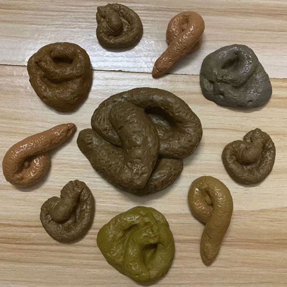 10Pcs Fake Poop Prank Set Apri - Fake Poop Gag Gift review and price