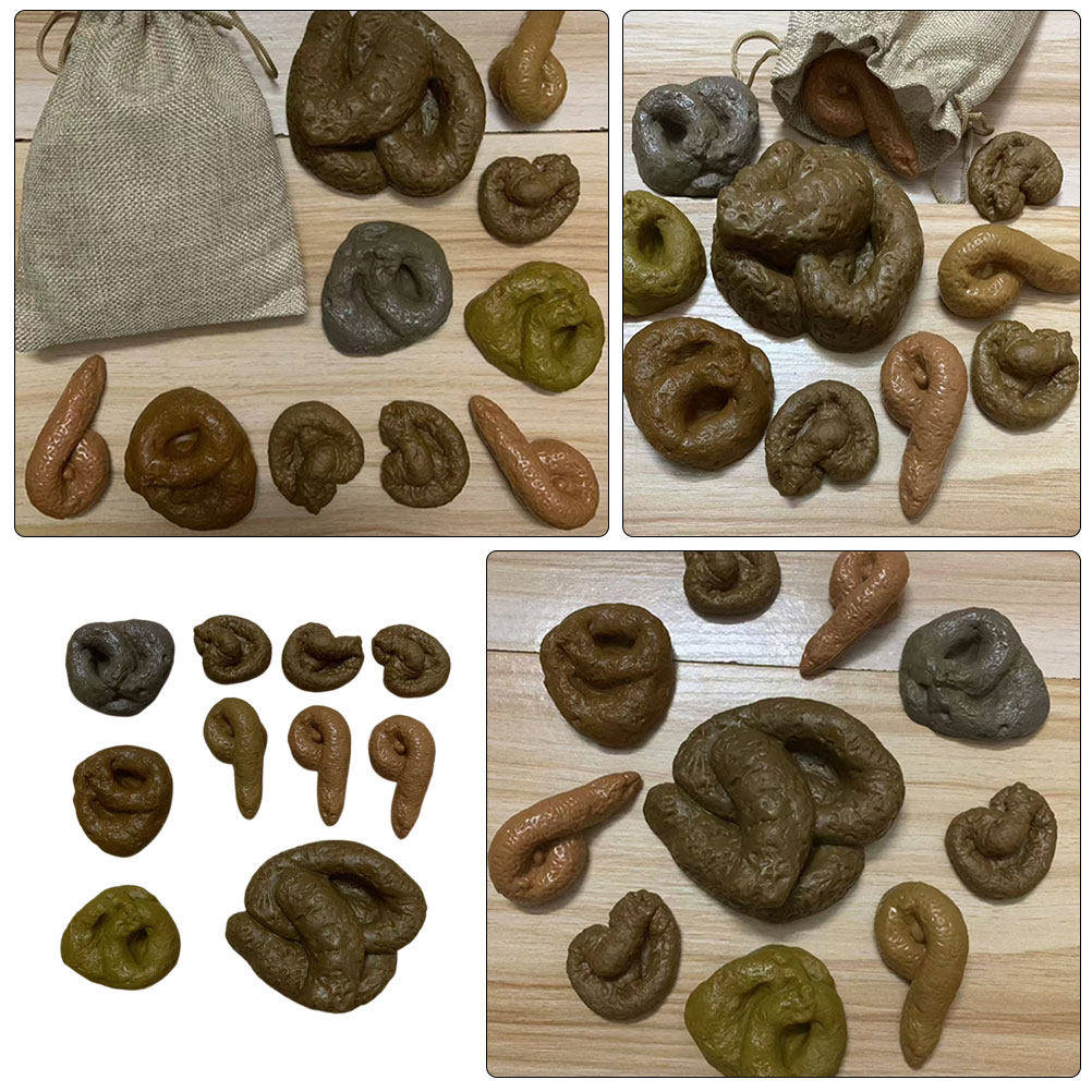 10Pcs Fake Poop Prank Set Apri - Fake Poop Gag Gift review and price