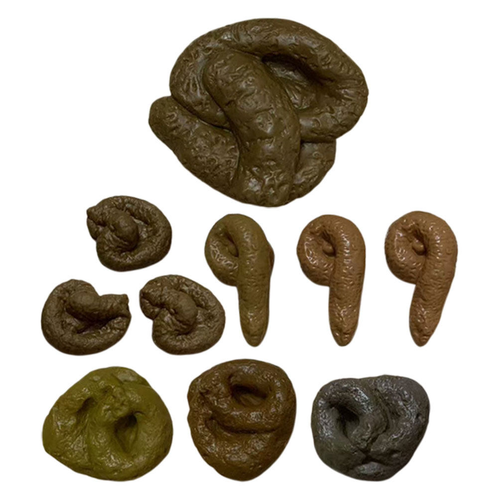 10Pcs Fake Poop Prank Set Apri - Fake Poop Gag Gift review and price