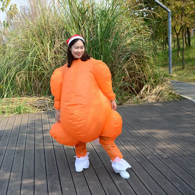 Inflatable Roast Turkey Costum - Inflatable Dinosaur Costume Adult review and price