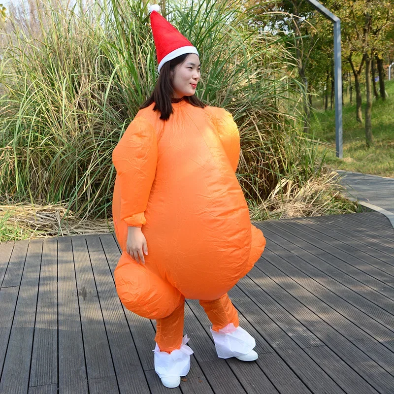 Inflatable Roast Turkey Costum - Inflatable Dinosaur Costume Adult review and price