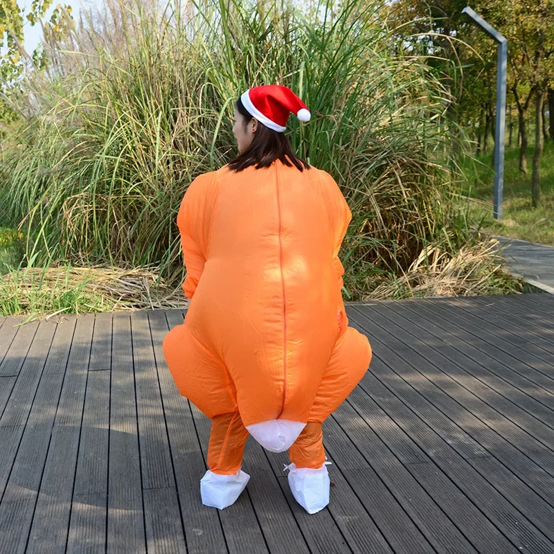 Inflatable Roast Turkey Costum - Inflatable Dinosaur Costume Adult review and price