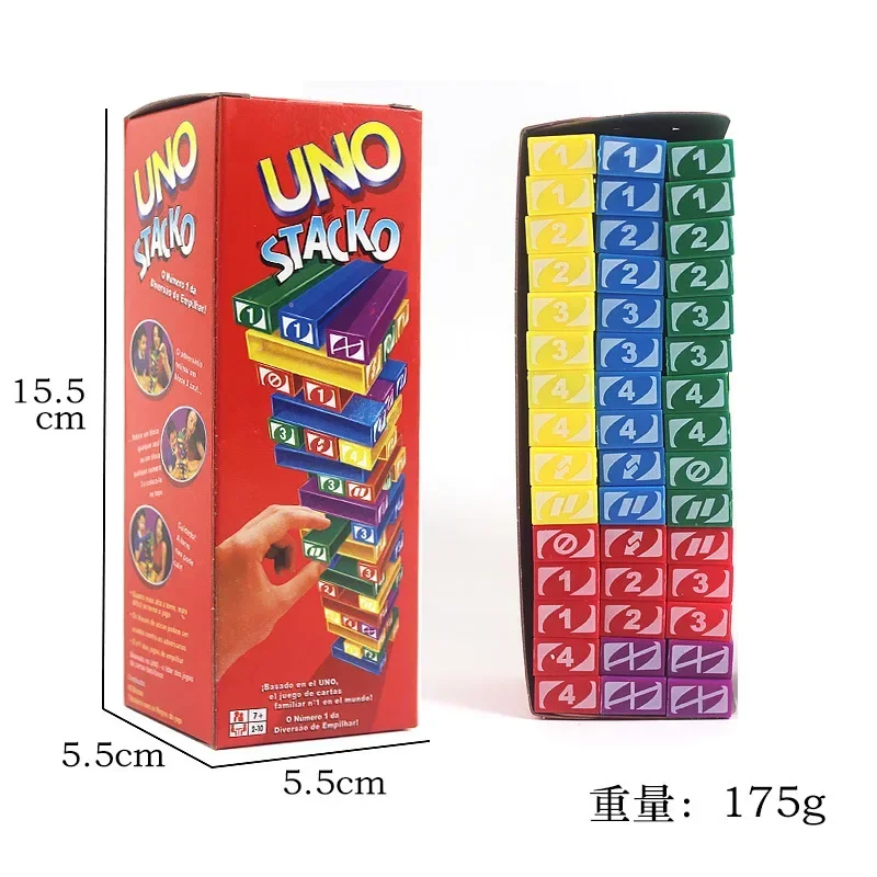 Mattel Stacko UNO Card Board G - Novelty Gifts review and price
