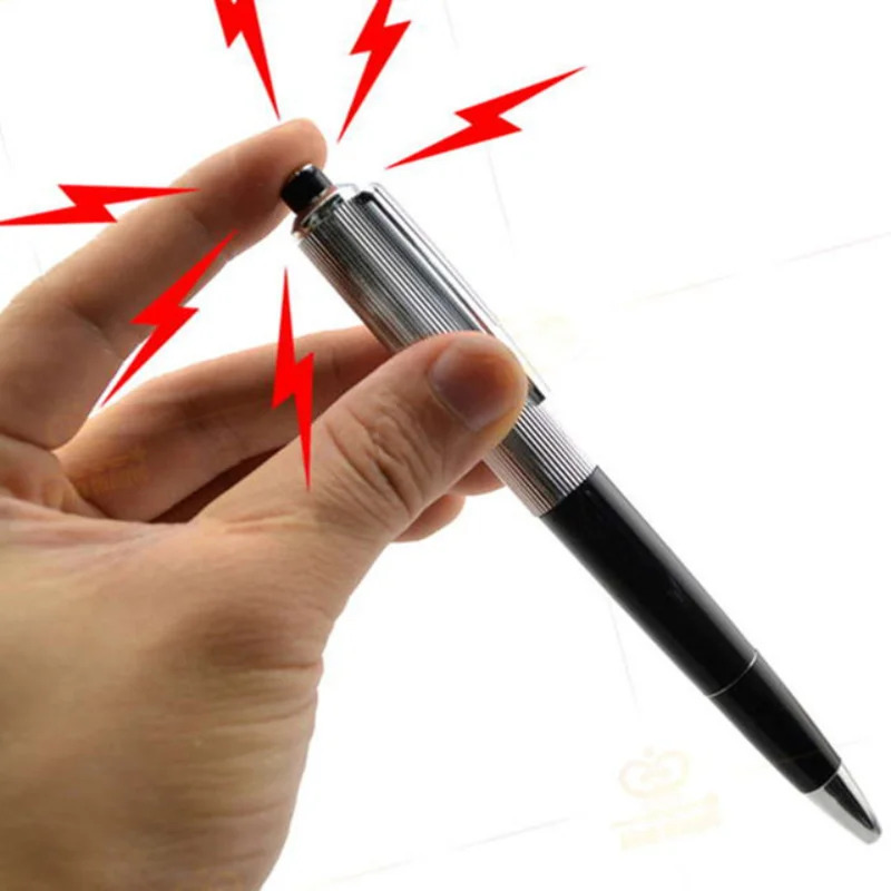 11L@1pcs Creative Electric Sho - Shock Pen Prank Toy review and price