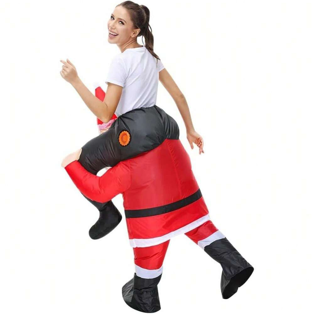 Ride On Santa Claus Inflatable - Costumes review and price