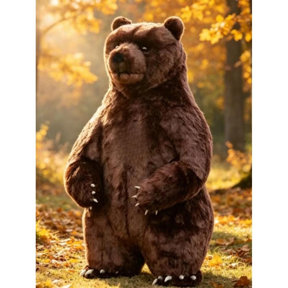 Inflatable Bear Mascot Costume - Costumes review and price