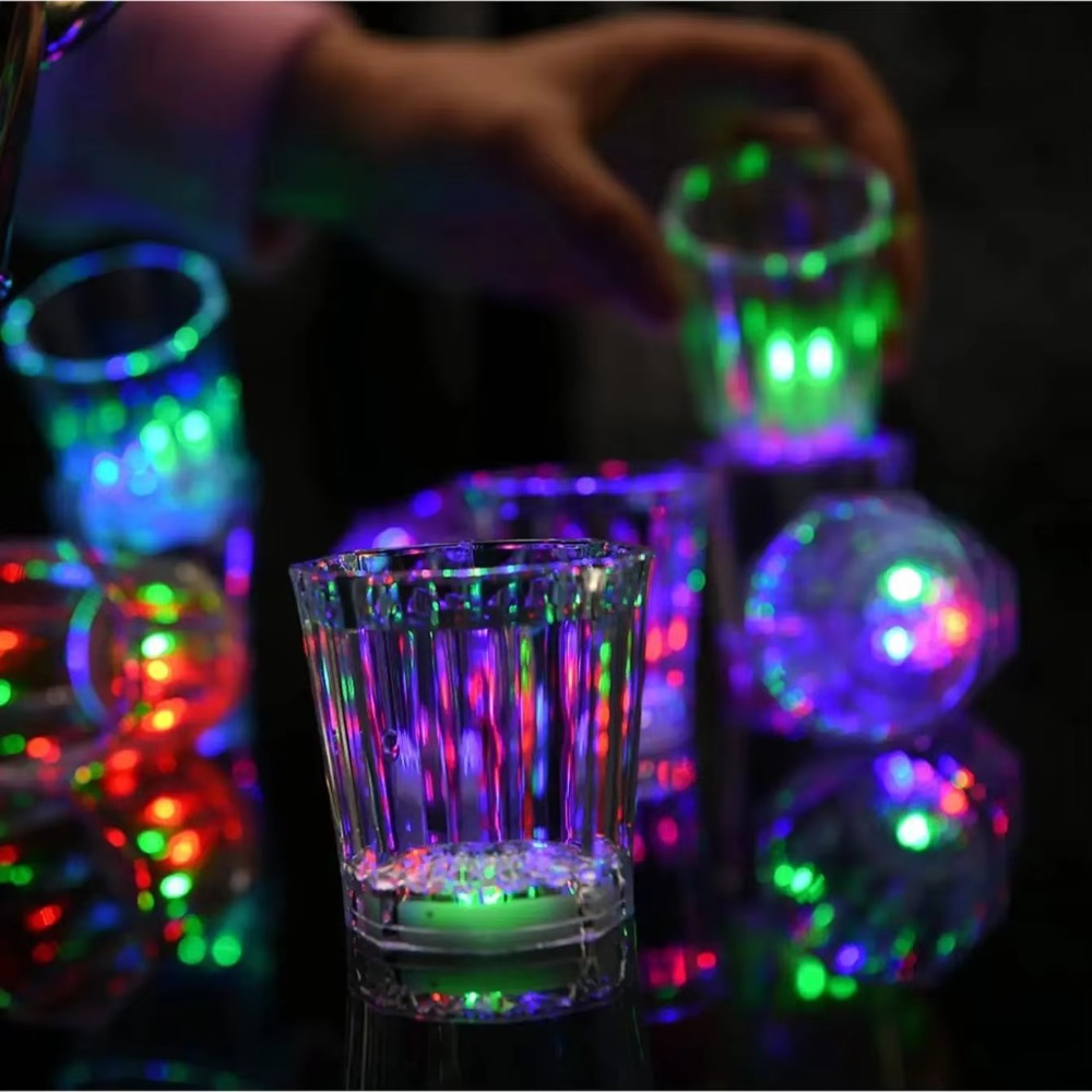 12/24Pack LED Light Up Shot Gl - Glow In The Dark Party Glasses review and price