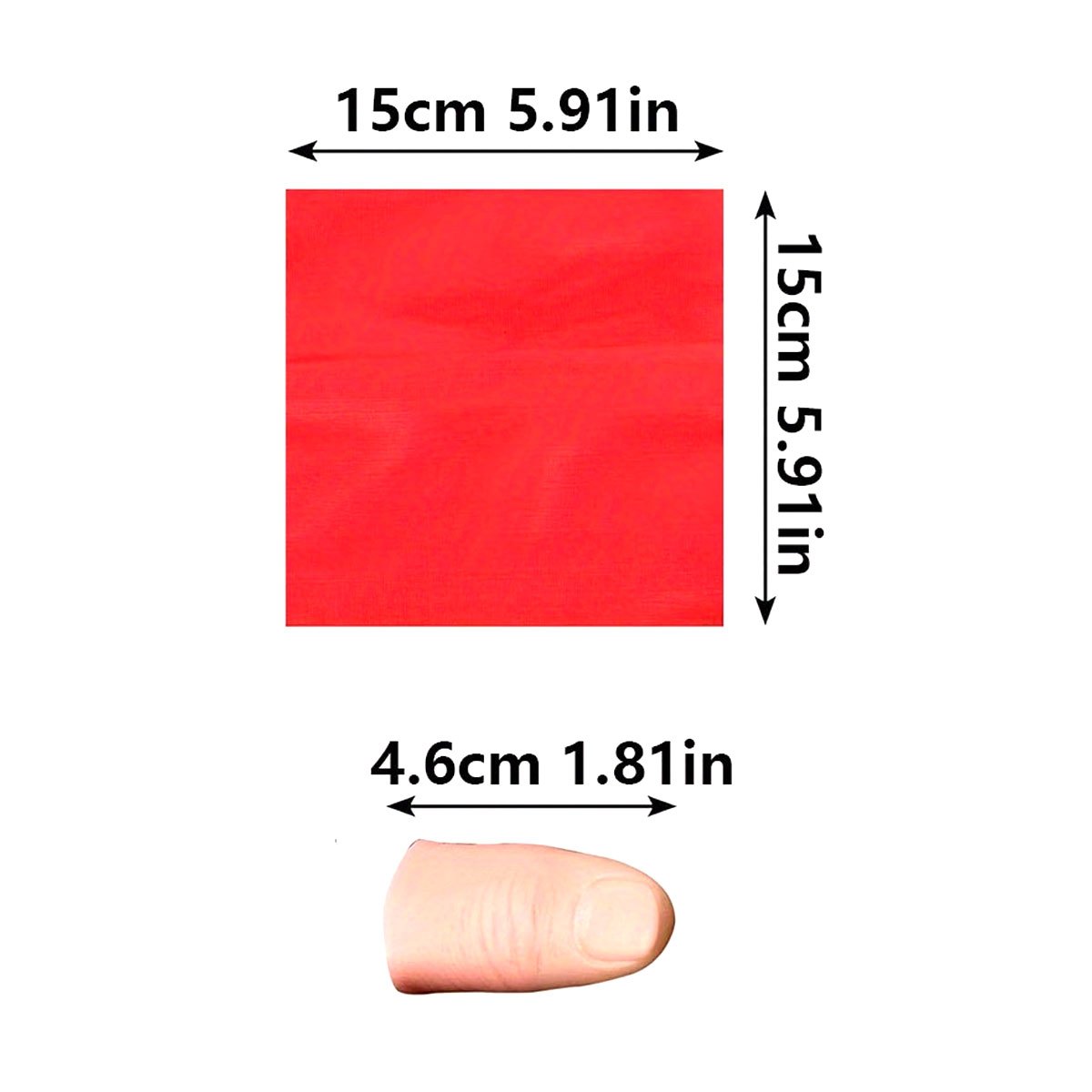3Sets Scarf-Vanish Thumb Tip M - Thumb Tip Magic Trick Set review and price
