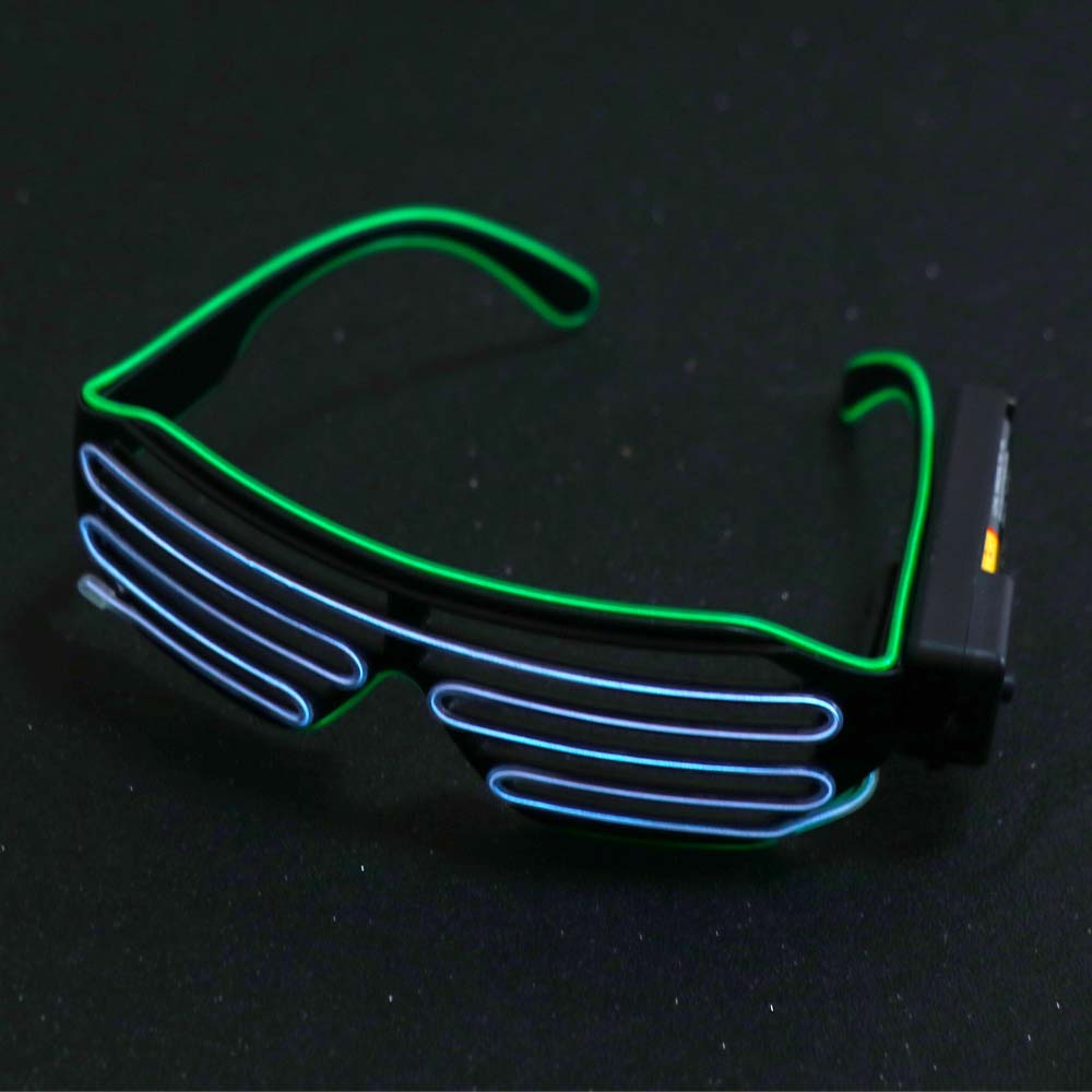 Fashion Wireless LED Glowing G - Glow In The Dark Party Glasses review and price