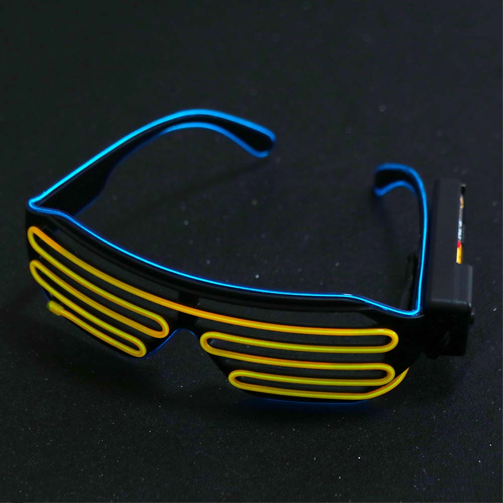 Fashion Wireless LED Glowing G - Glow In The Dark Party Glasses review and price