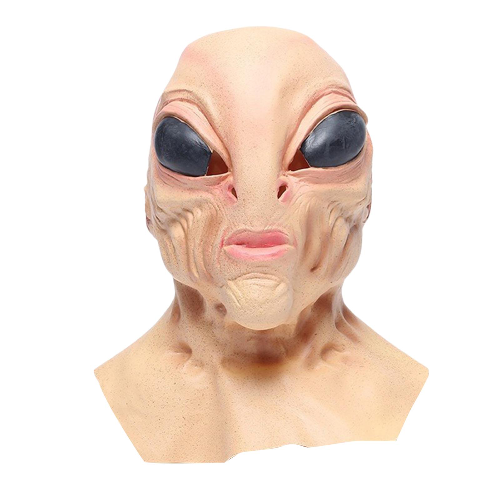 Latex Alien Mask Full Head Cov - Latex Alien Mask Realistic review and price