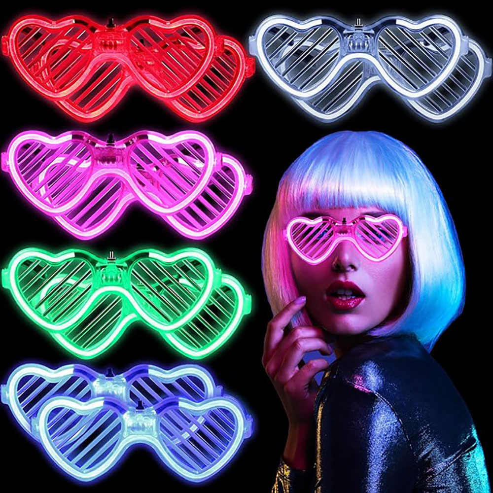 5/10/15/20/30 Pcs Led Neon Par - Glow In The Dark Party Glasses review and price
