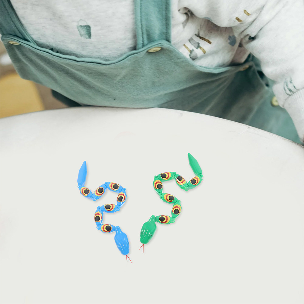 8Pcs Wiggly Jointed Snake Toys - Prank Toys review and price