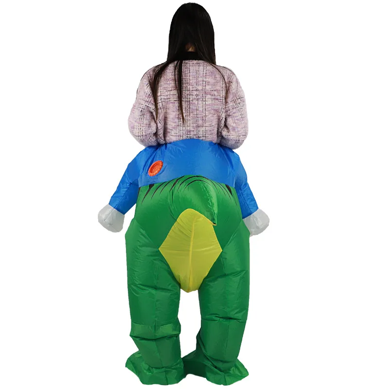 Tyrannosaurus Rex Christmas In - Inflatable Dinosaur Costume Adult review and price