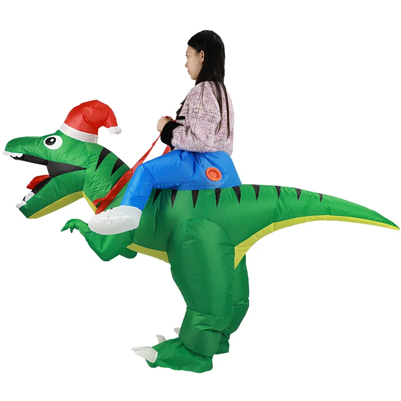 Tyrannosaurus Rex Christmas In - Inflatable Dinosaur Costume Adult review and price